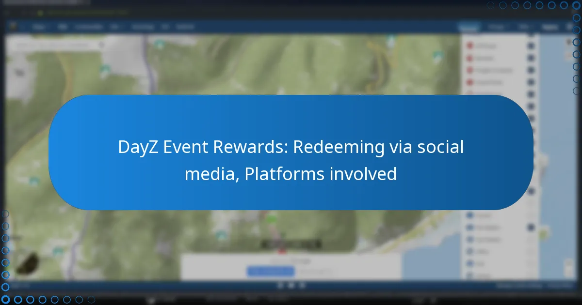 DayZ Event Rewards: Redeeming via social media, Platforms involved